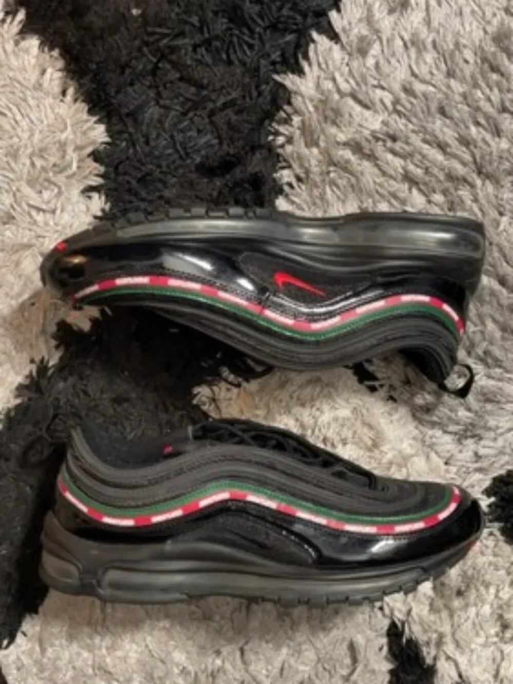 Nike Air Max 97 OG x Undefeated Black 2017 AJ1986-001 Men's Size 11